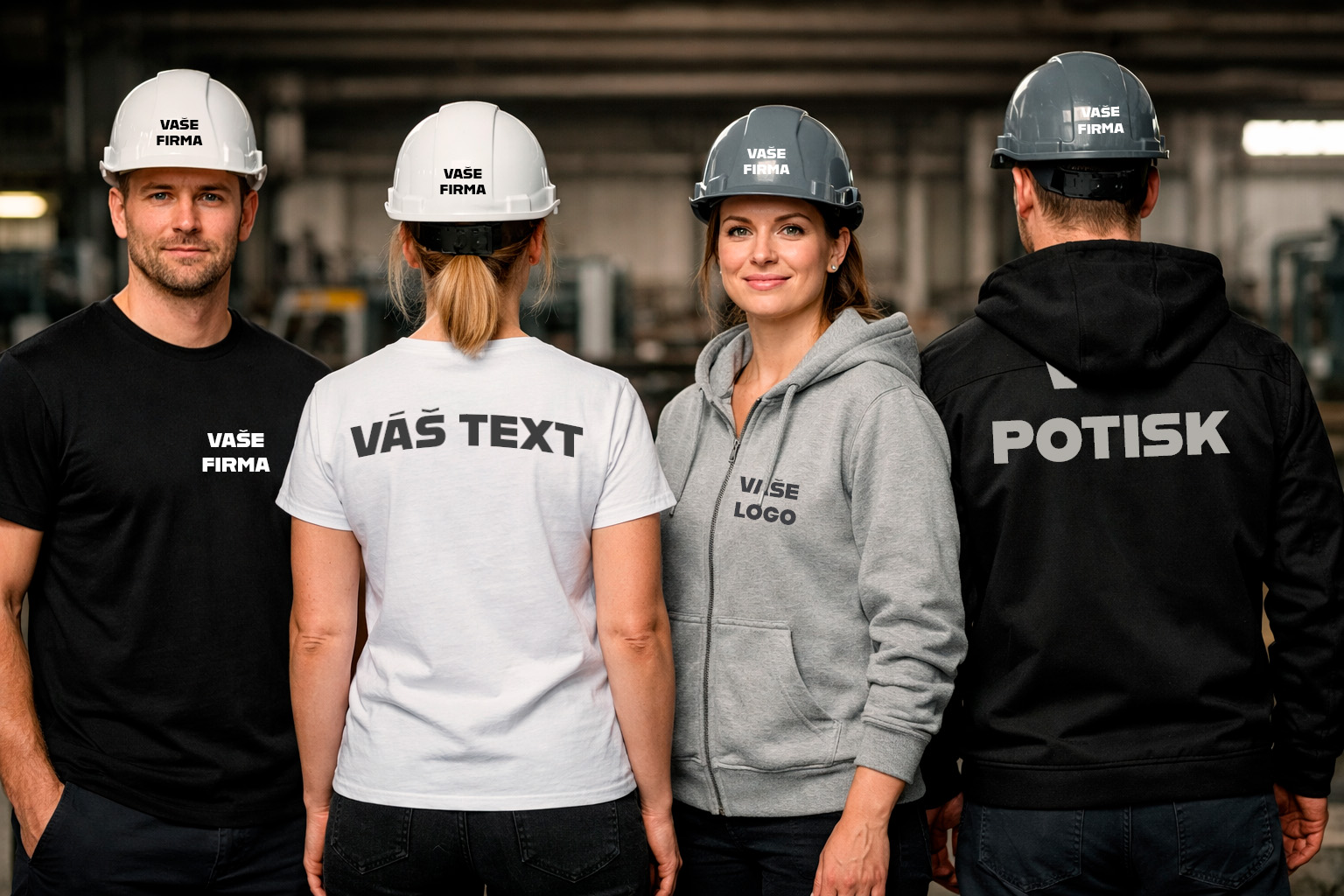 Kvalitní potisk triček a firemního textilu